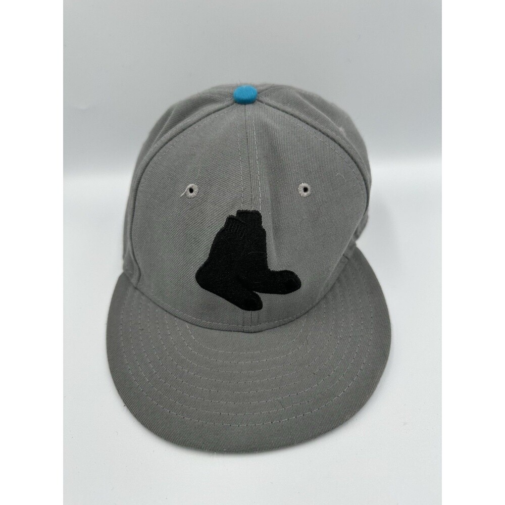Boston Red Sox New Era 59Fifty Fitted Cap Hat Grey / Baby Blue